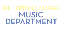 Fullerton College Music Department Logo