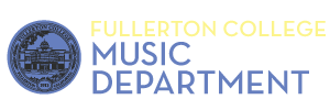 Fullerton College Music Department Logo