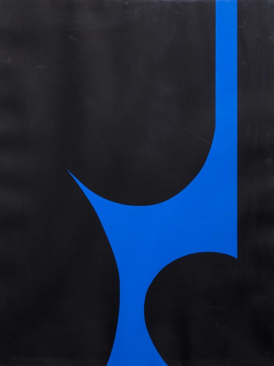 Black Surround Blue by Florence Arnold