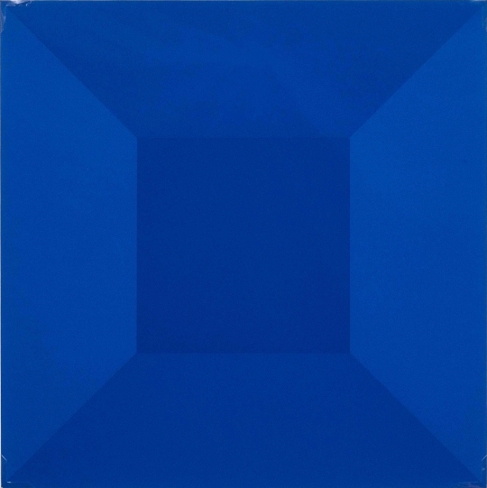 Unknown (Blue Interior Cube) by Florence Arnold