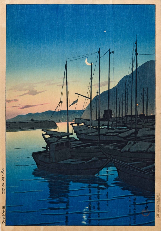 Morning in Beppu by Kawase Hasui