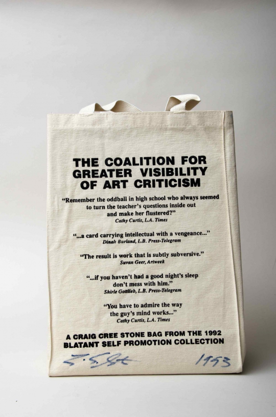 The Coalition for Greater Visibility of Art Criticism by Craig 